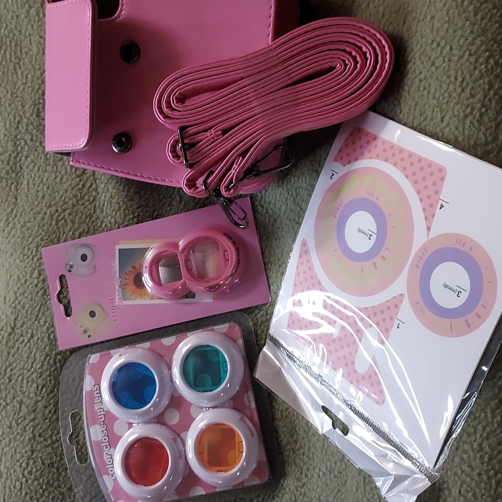 Instant camera case and accessories